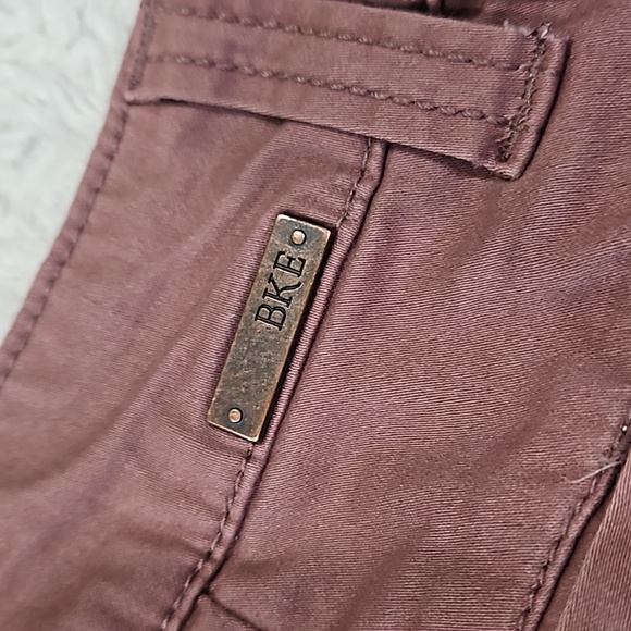 Blush Pink BKE Embroidered Shorts - Picture 5 of 9